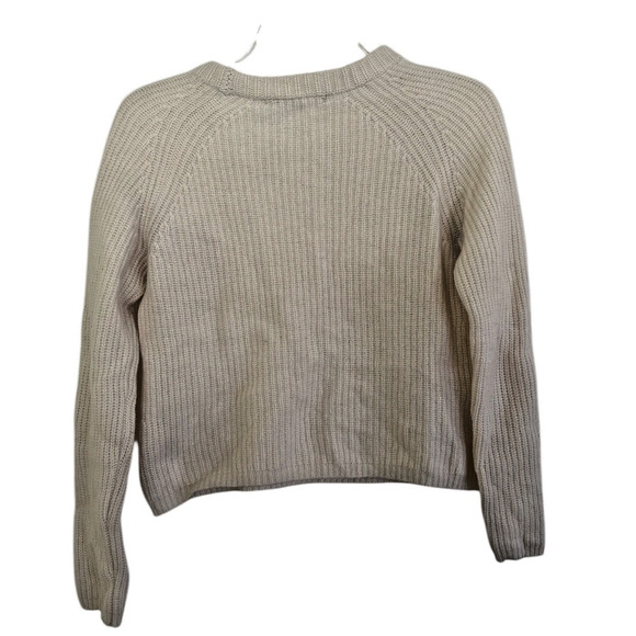 Quince Mongolian Cashmere Crewneck Fisherman Sweater Small - Picture 4 of 9